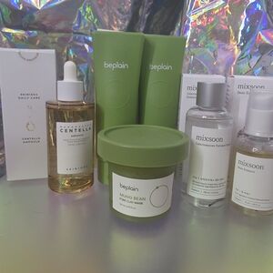 Beplain Green Mung Bean Pore Clay Mask Set